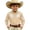 Beige, variant on Girls Tshirts Kids Western Frontier Button Down Denim Long Sleeve Casual Girls Tops Beige 4-5 Years