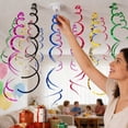 thumbnail image 4 of Outdor 6PC Spiral Hanging For Ceiling Wall Party Events Festive And Room, 4 of 6