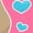 Hot Pink, variant on Inktastic My Mimi Loves Me with Sloth and Hearts Boys or Girls Long Sleeve Toddler T-Shirt