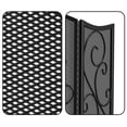 thumbnail image 5 of Fire Beauty Fireplace Screen 3 Panel Wrought Iron Black Metal 48"(L) x30(H) Spark Guard Cover(Black), 5 of 8
