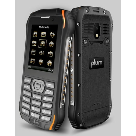 Plum Ram 7 - Rugged Unlocked Phone 3G GSM Water Shock Proof Military Grade IP68 ATT Tmobile Cricket Metro