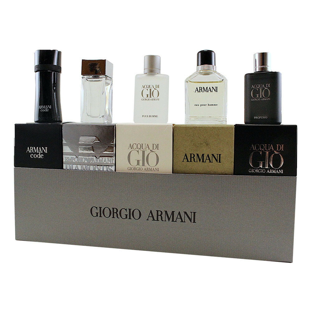 giorgio armani perfume travel set