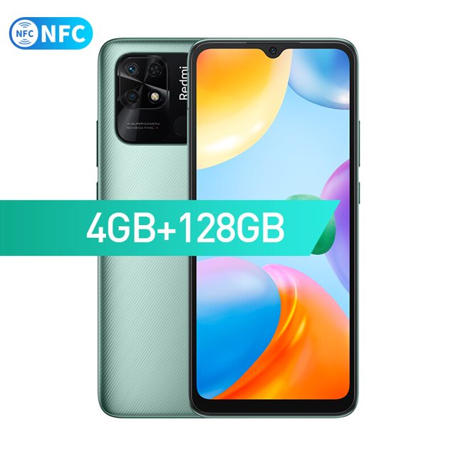Versión global Xiaomi Redmi 10C 4GB 64GB / 128GB Teléfono inteligente Snapdragon 680 Octa Core 6.71quot; Pantalla 50MP Cámara trasera 5000mAh Tan Jianjun unisex