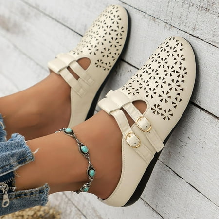 

Njoeus Mules for Women Summer Sandals Slip on Casual womens Shoes Comfortable Closed Toe Dress Wedge Mule