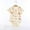 Beige, variant on lulshou Breathable Baby Bodysuits Short Sleeve Cute Print Onesies Summer Lightweight Romper for Newborn Infant Unisex