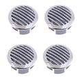 thumbnail image 1 of 4x RV Marine Boat 3 "(76 Mm) Acero Inoxidable Con Revestimiento Curvo Vent Flow 81932SS-, 1 of 9