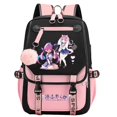 thumbnail image 1 of New European and American Cute Fur Ball Backpack for Students 11, 1 of 4