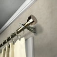 thumbnail image 2 of Burnard 13/16" Bay Window curtain rod 20"-36", 38"-72" - Antique Brass, 2 of 3
