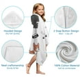 thumbnail image 7 of Cute Dogs Hooded Bath Towel，50"x30" for Ages 3 To 12 Kids, Quick Dry Lightweight Soft Microfiber Hood Beach Towel Cover Up for Kids, 7 of 7