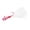 White, variant on Northland Tackle Gypsi Jig, Feather Jig, Freshwater, Chartreuse