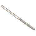 thumbnail image 4 of 60 Pairs Left&Right Hand Thread Lag Screws for 1/8 Inch Cable Railing Stair Railing for Wood Post Lag Screw Swage System, 4 of 8