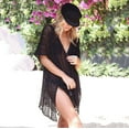 thumbnail image 5 of Womens Crochet Lace Knit Swimwear Cover Up Dress Summer Beach Bikini Cover Up 2023, 5 of 9