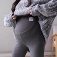 thumbnail image 6 of Winter Ready Cotton Pregnancy Leggings With Elastic Waistband Full Abdomen Coverage Comfort Maternity Leggings, 6 of 8