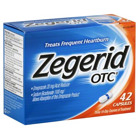 Zegerid OTC® Acid Reducer Capsules 42 ct Box