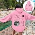 thumbnail image 2 of XIAOCHA Men's Floral Tokyo Graphic Hoodie Oversized Long Sleeve Hooded Pullover Soft Urban Casual Hoodies, 2 of 6
