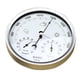 thumbnail image 3 of 1 Uds termómetro higrómetro montado en la pared y de instrumentos meteorológicos blanco plateado kusrkot Higrómetro de temperatura, 3 of 8