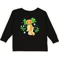 thumbnail image 3 of Inktastic Cute Orange and Green Axolotl Boys or Girls Long Sleeve Toddler T-Shirt, 3 of 5