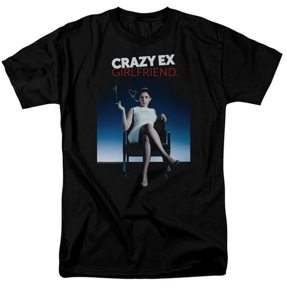 Crazy Ex Girlfriend Crazy Instinct Adult 18/1 T-Shirt Black