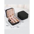 thumbnail image 4 of 1pc Pu Leather Jewelry Storage Box For Necklaces, Rings, Earrings, 4 of 5