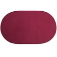 thumbnail image 1 of Better Trends Alpine Braid Collection is Durable & Stain Resistant Reversible Indoor Area Utility Rug 100% Polypropylene in Vibrant Colors, 20 in x 30 in, Burgundy Solid, 1 of 3