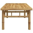 thumbnail image 7 of vidaXL Coffee Table Accent Living Room Bedroom Hallway Office Furniture Bamboo, 7 of 7