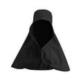 thumbnail image 3 of Deago Sun Hats for Women Sun Protection Wide Brim Shawl with Neck Flap Hiking Visor Hat Outdoor Summer Beach (Black), 3 of 8