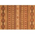 thumbnail image 1 of Ahgly Company Indoor Rectangle Oriental Orange Modern Area Rugs, 4' x 6', 1 of 4