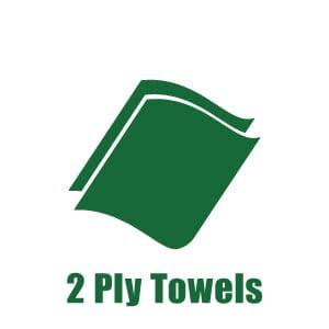 Response Heavy-Weight 2 Ply Streak Free Blue Windshield Towels ? Single Fold Packs, Blue, 2-Ply Bulk Multi-Purpose Paper Towel, Over 2000 Towels per case, (12 Pack Case)