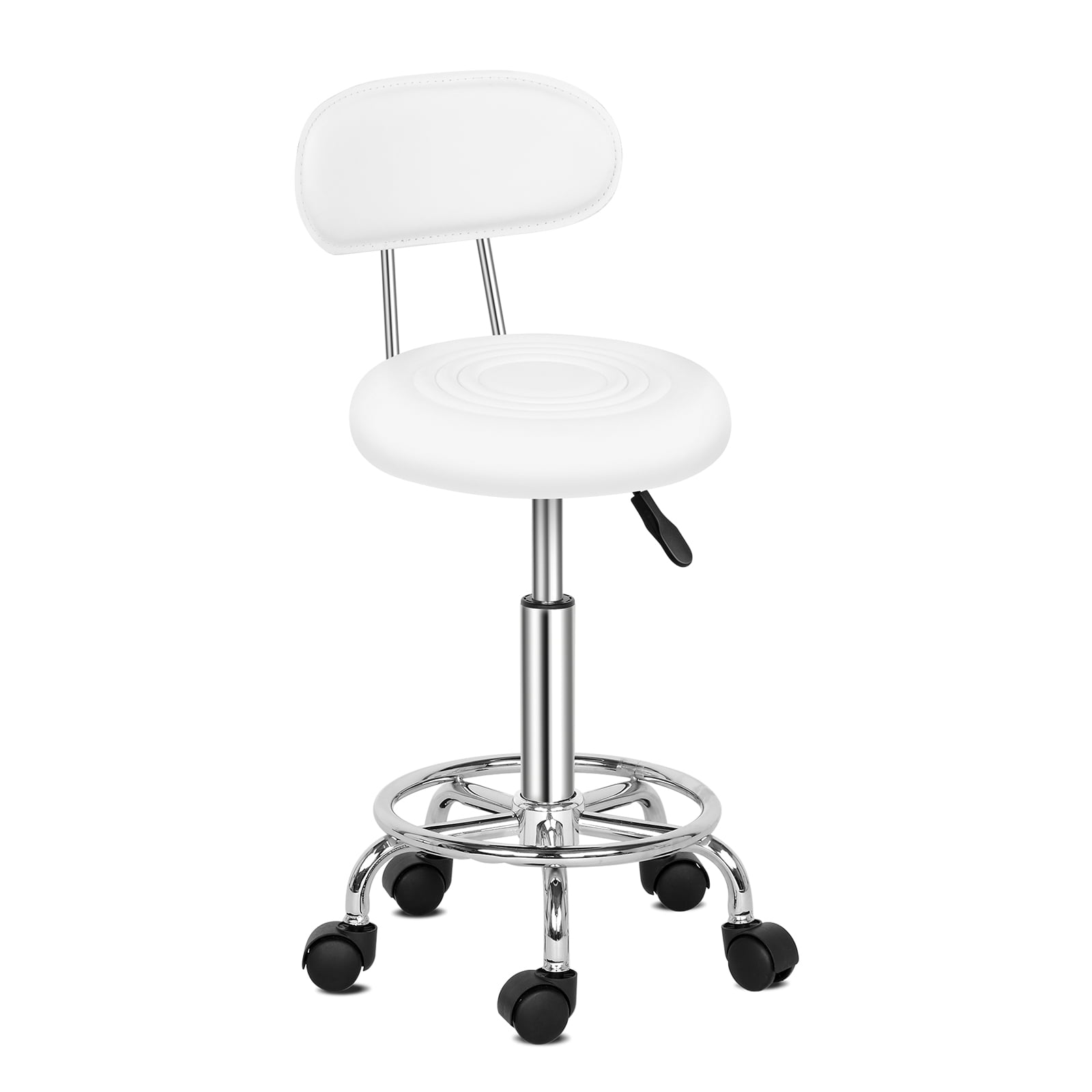 スツール Klokken Stool Ktaxon Swivel Salon Stool Chair with Backrest, Adjustable