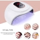 thumbnail image 2 of Secador de uñas con lámpara UV, lámpara de uñas con 18 perlas de lámpara LED, secador de uñas LED UV de 72 W con 3 temporizadores 30/60/99 s de secado rápido para esmalte de uñas semipermanente, gel y, 2 of 5
