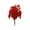 Red, variant on Artificial Morning Glory Flower, UV Resistant Faux Flower Stake with Ground Spike for Garden Yard Patio Outdoor Decor (Red)