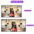 thumbnail image 5 of Happy New Year 2026 Newfoundland Santa Gnome Holiday Party Snow Desk Mat Full Keyboard Mouse Pad Newfie Dog Lover Gifts Large Mousepad - 13019, 5 of 5