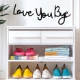 thumbnail image 3 of sunsanly Love You Bye Wooden Sign Wall Decor Family Love Sign Wood Wall Art Entryway Welcome Sign for Home Office, 3 of 7