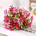 thumbnail image 3 of Homerr Artificial Flower Simulation Flower 1 Bunch Artificial Flower Appearance No Watering Simulation Orchid Bouquet, 3 of 6