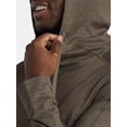 thumbnail image 4 of Athletic Works Men's and Big Men's ButterCore Soft Full Zip Hoodie, Sizes S-3XL, 4 of 5
