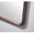 thumbnail image 4 of Bathroom Mirror Vela 55" Dark Walnut Modern Style, 4 of 4