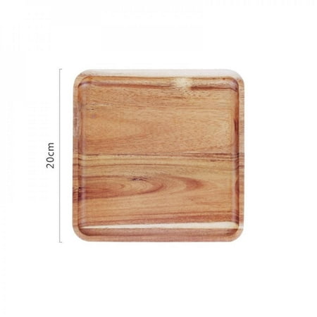 

Shop Clearance! Wooden Rectangular Serving Tray Dessert Appetizer Plates Salad Plates for Fruit Cookie Platter Bread Trays Food Dish Wooden Tray
