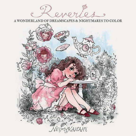 Dover Adult Coloring Books Reveries: A Wonderland of Dreamscapes and Nightmares to Color, (Paperback)