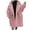 Pink, variant on Mgmyaa Boys Girls Velvet Lined Long Coat Winter Plush Fleece Outerwear Soft Warm Jacket Kids 2-8Y