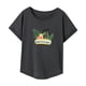 thumbnail image 3 of Camiseta de mujer de verano suave Activewear camisa de cuello redondo de ajuste regular para vacaciones L, 3 of 7