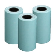SPRING PARK Color Thermal Printing Paper,3 Pcs/Set Direct Thermal Paper Self-Adhesive