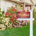 thumbnail image 5 of Mailbox Cover Merry Christmas Winter Happy New Year Letter Box Cover Magnetic Mail Wraps Post Garden Decor 25.5x21 in, 5 of 6