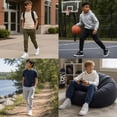 thumbnail image 3 of Tuff Guys Boys Sweatpants - Performance Fleece Joggers Athletic Pants for Boys with Pockets (Size: 8-16), 3 of 7