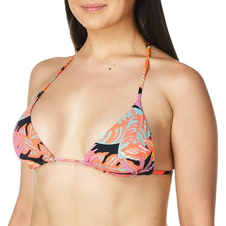 Maaji Women's Reversible Sliding Triangle Bikini Top - Adjustable Ties, 4-Way Wear