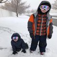 thumbnail image 5 of 2 Pcs Lunettes de ski Simple Couche, Anti-Buée, 5 of 5