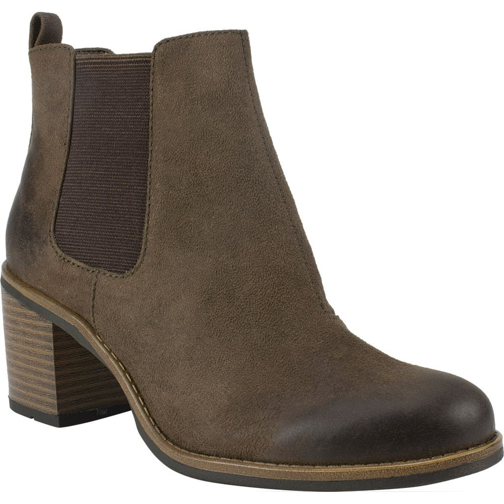 White Mountain - Women's White Mountain Destiny Ankle Bootie Brown Waxy Suedette 10 M - Walmart
