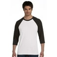 thumbnail image 1 of Bella + Canvas Unisex 3/4-Sleeve Baseball T-Shirt, 1 of 1
