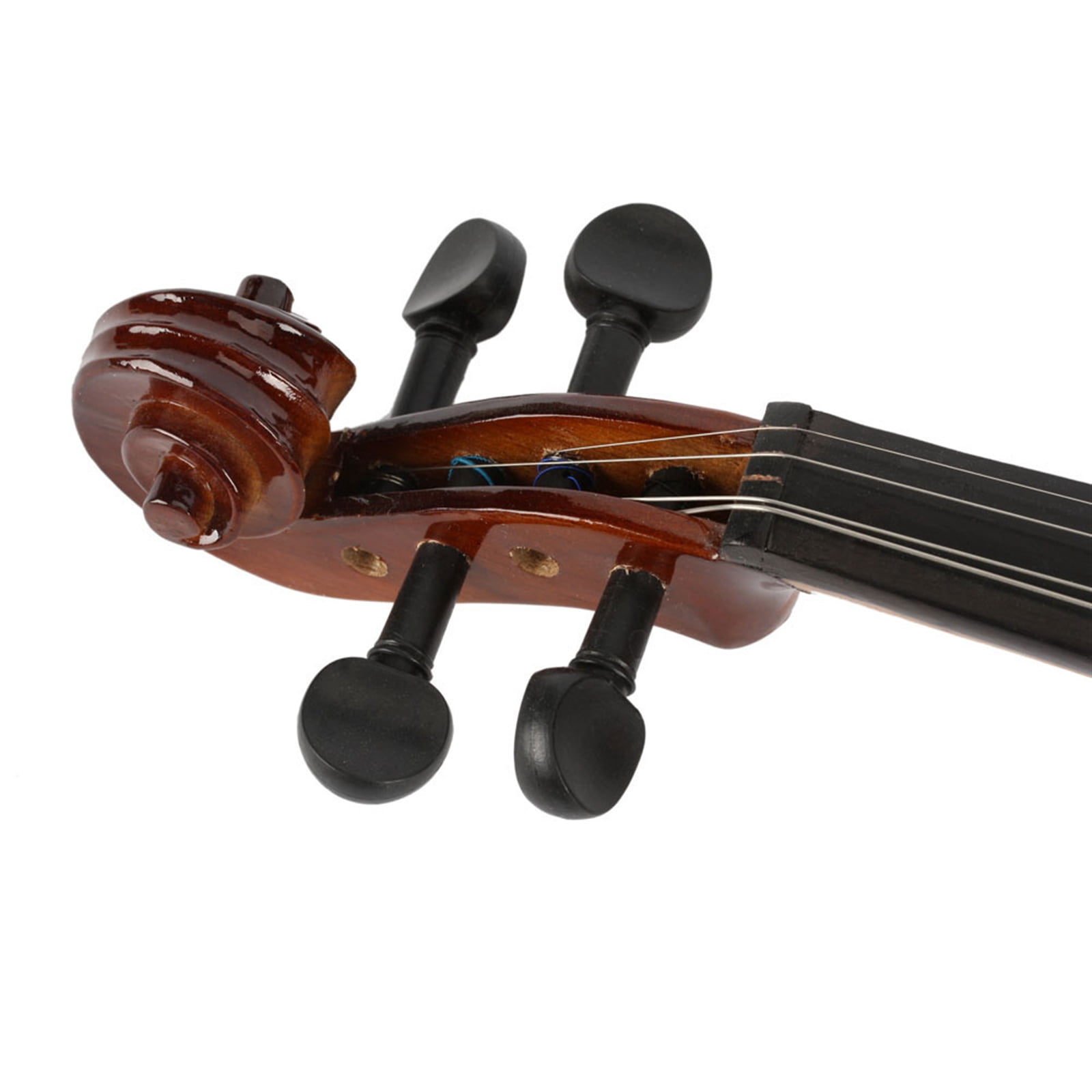 3/4 Acoustic Violin Case Bow Rosin, Natural