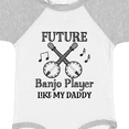 thumbnail image 4 of Inktastic Future Banjo Player Like Daddy Boys or Girls Baby Bodysuit, 4 of 5