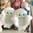 thumbnail image 1 of Cute Plush Photocard Case Cartoon Student Card Holder Star Shape Photo Card Holder Idol Photos Protective Cover Bag Keychain, 1 of 6